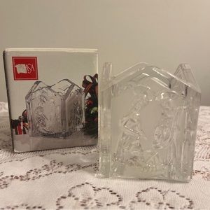 2/$20 NWT Mikasa Holy Lights Glass Votive Holder